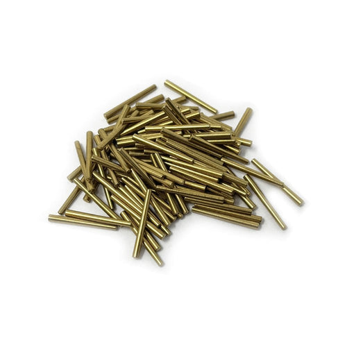 100x Brass Clock Taper Pins - Choose Size Range