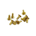10x Brass Watch Dial Feet (Foot Diameter 0.69mm)