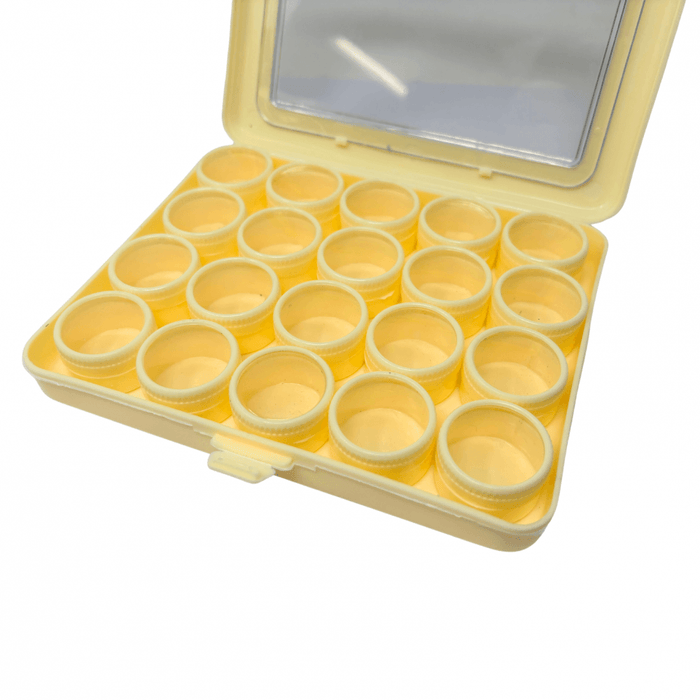 20 Transparent Plastic Storage Tubs