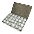 24 Aluminium Storage Tins