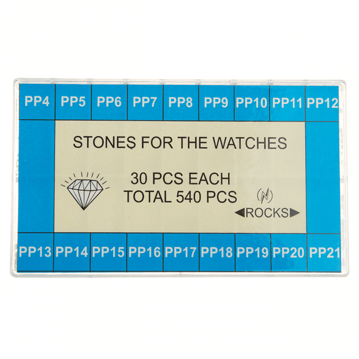 540 Clear Glass Paste Stones for Watches