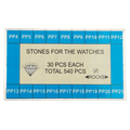 540 Clear Glass Paste Stones for Watches