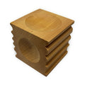 70mm Wooden Dapping Cube