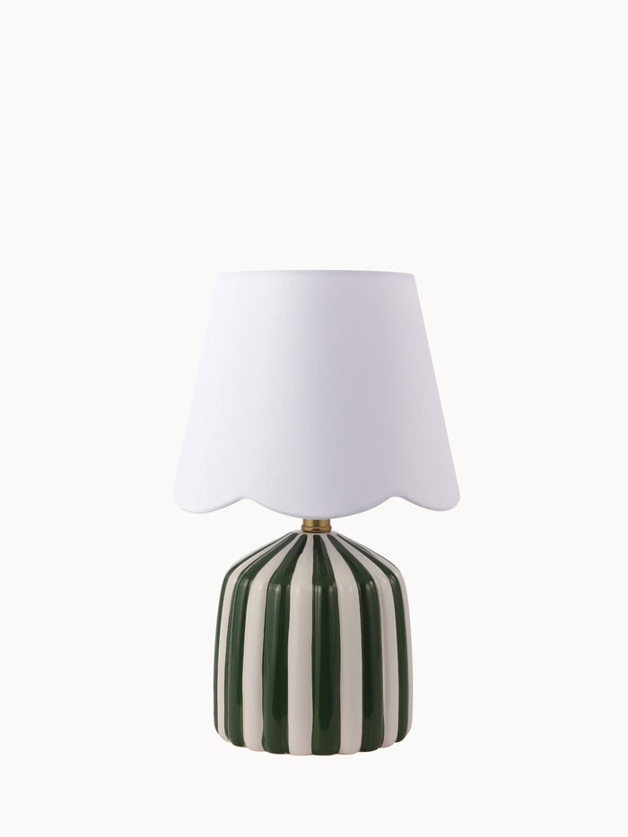 Alice Striped Ceramic Table Lamp