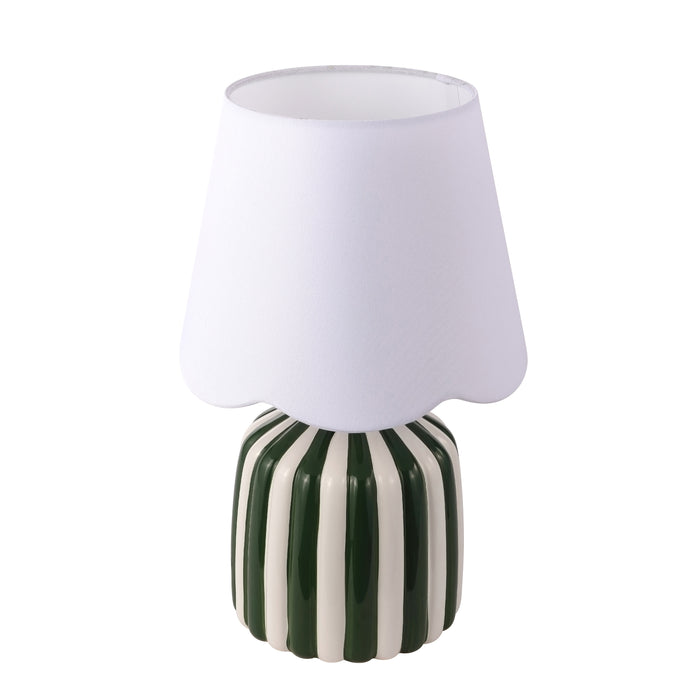 Alice Striped Ceramic Table Lamp