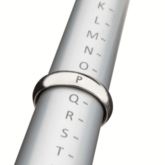 Aluminium Marked Ring Mandrel & 32 Ring Set