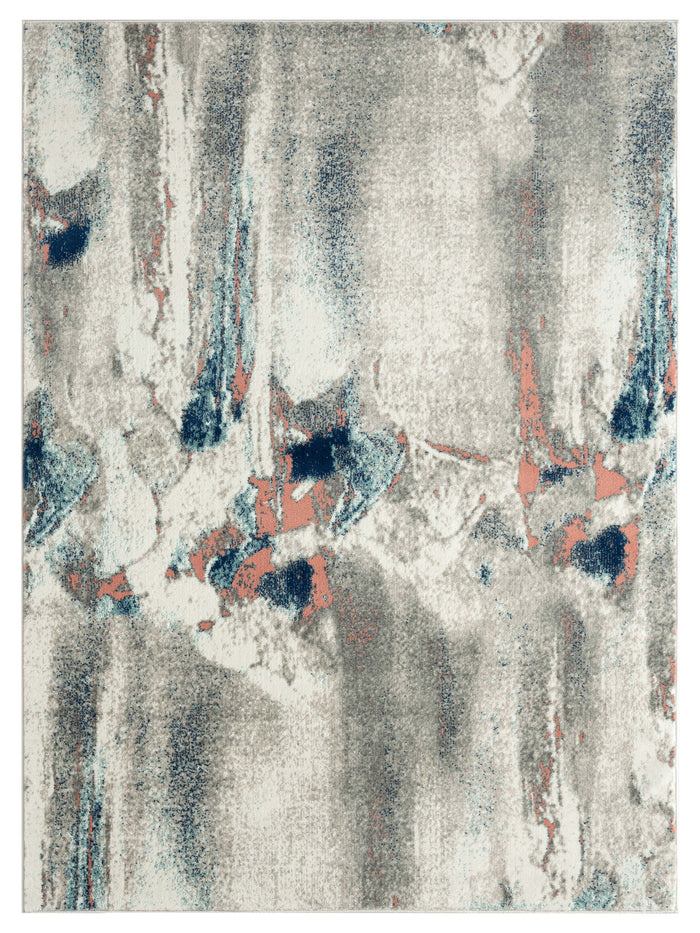 Arto Box Design Grey Rug