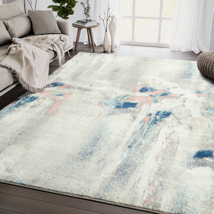Arto Box Design Grey Rug