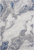 Atlas Abstract Grey Rug