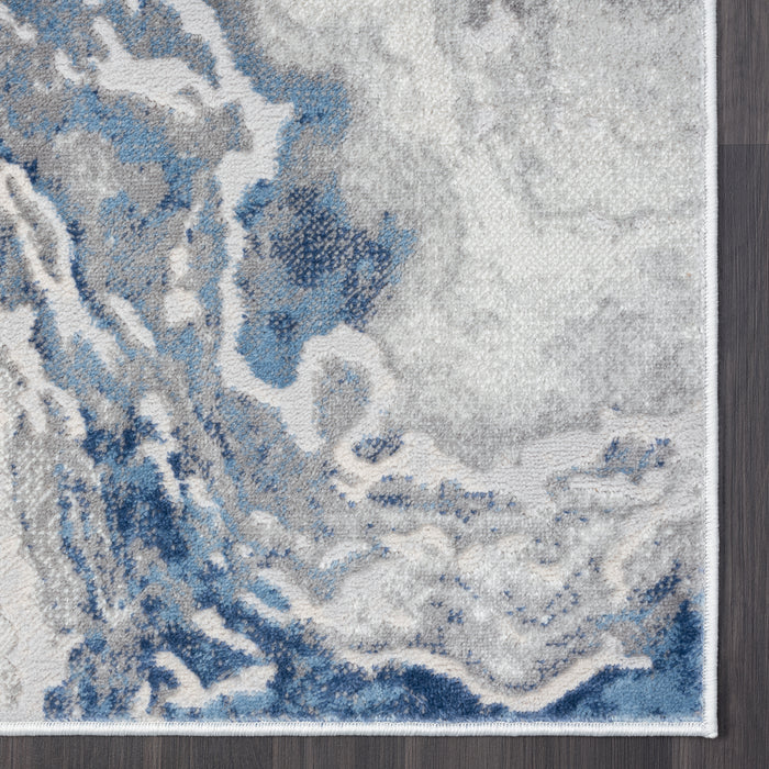 Atlas Abstract Grey Rug