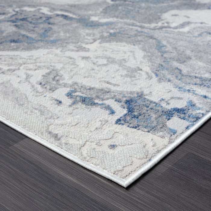 Atlas Abstract Grey Rug