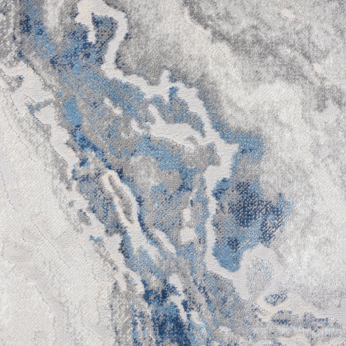 Atlas Abstract Grey Rug