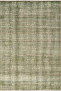 Austin Micro Checkered Washable Green Rug