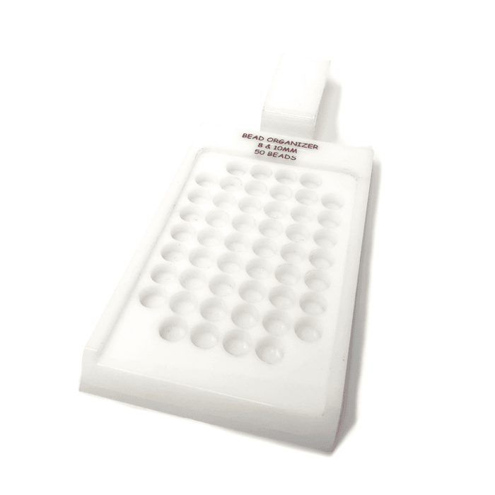 Bead Sorting Tray Pearl - 8mm & 10mm