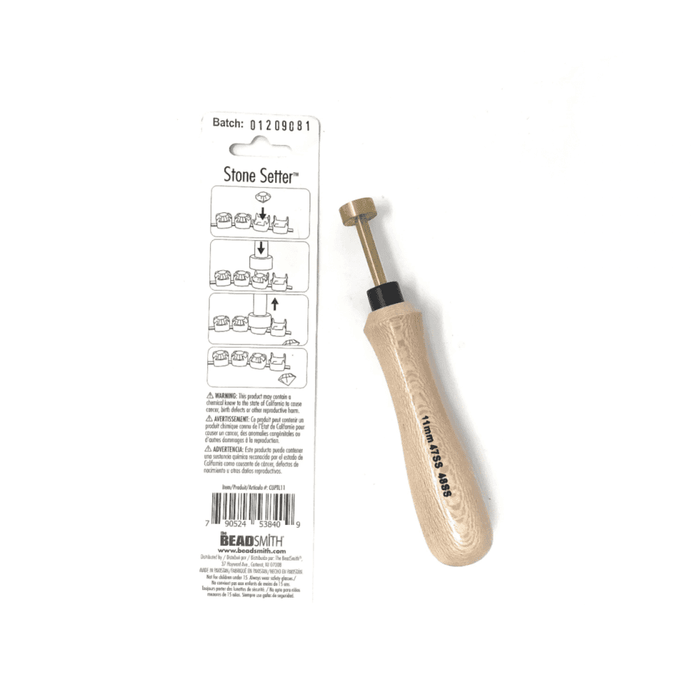 BeadSmith Smart Stone Setter Tool for 11mm Stones