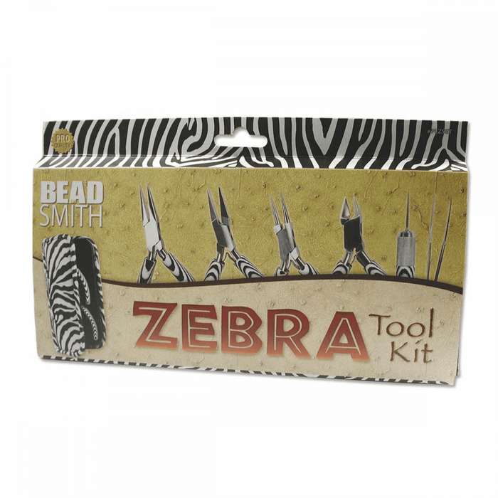 Beadsmith Zebra Tool Kit
