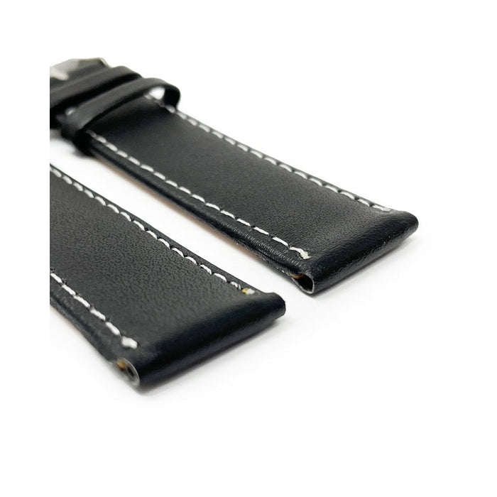 Black Leather Watch Strap