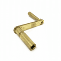Brass Clock Crank Key - Choose Size