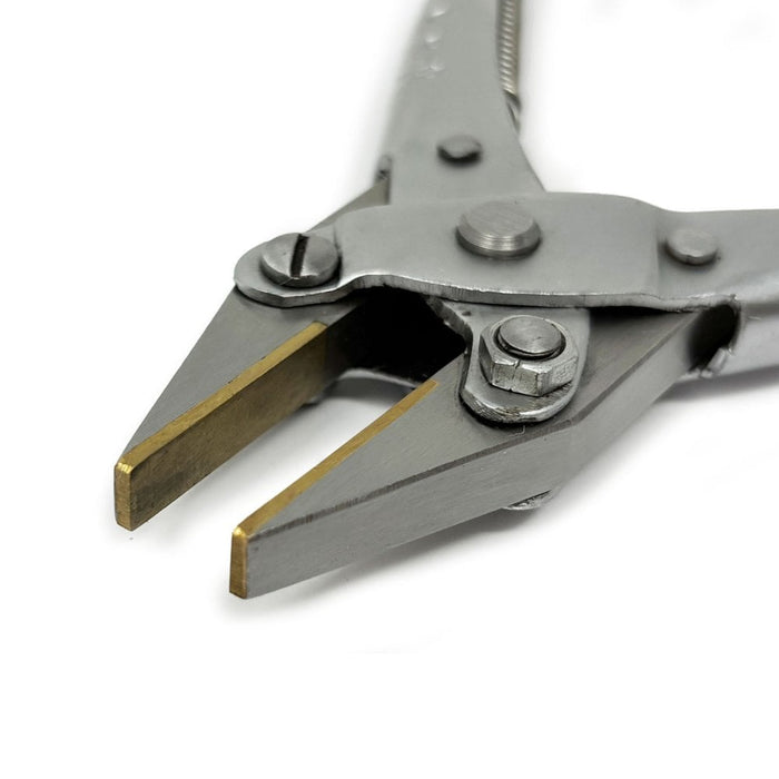 Brass Flat Nose Parallel Action Plier (140mm)