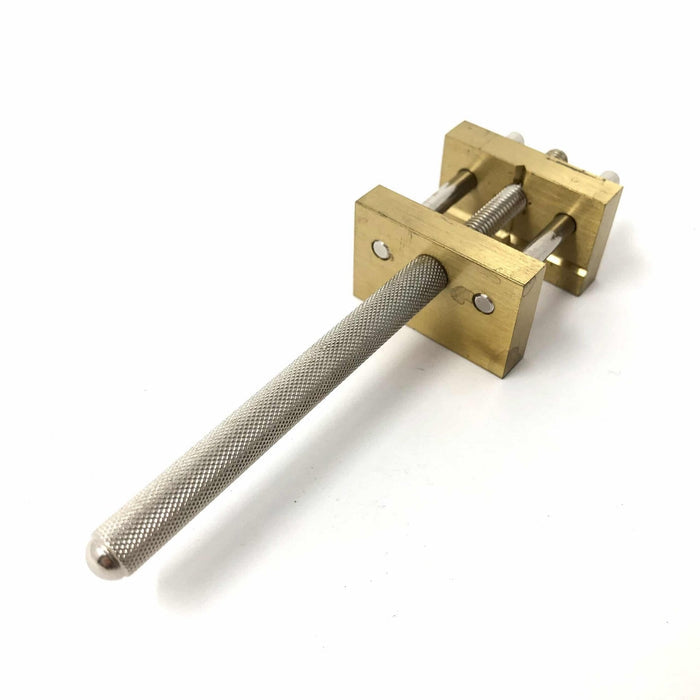 Brass Hand Held Vice with Clamp