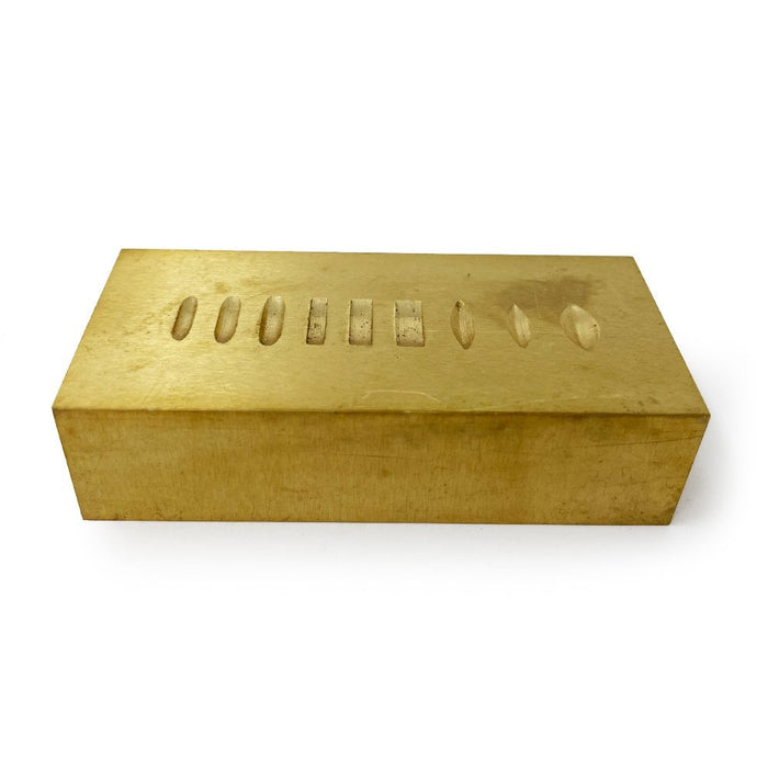 Brass Ring Punching Block