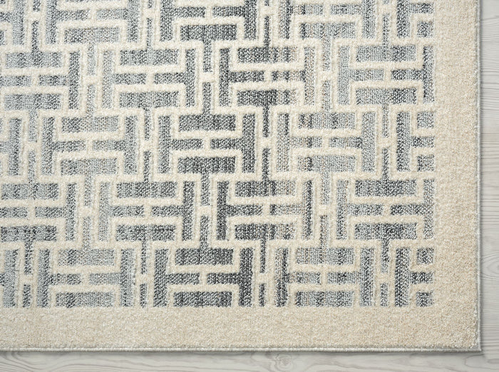 Cabo T Pattern Grey Rug