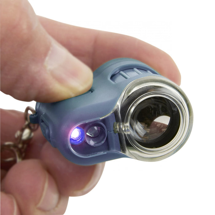 Carson 20x Pocket Microscope (Blue)