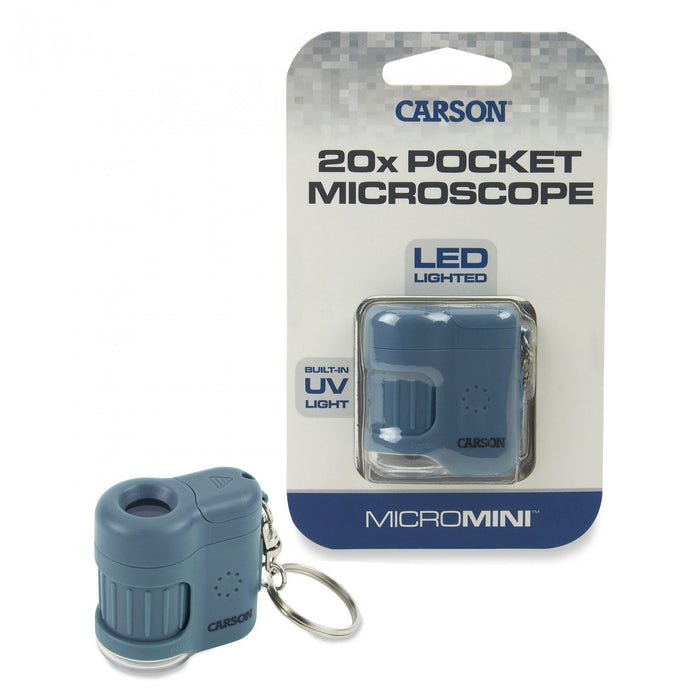 Carson 20x Pocket Microscope (Green)