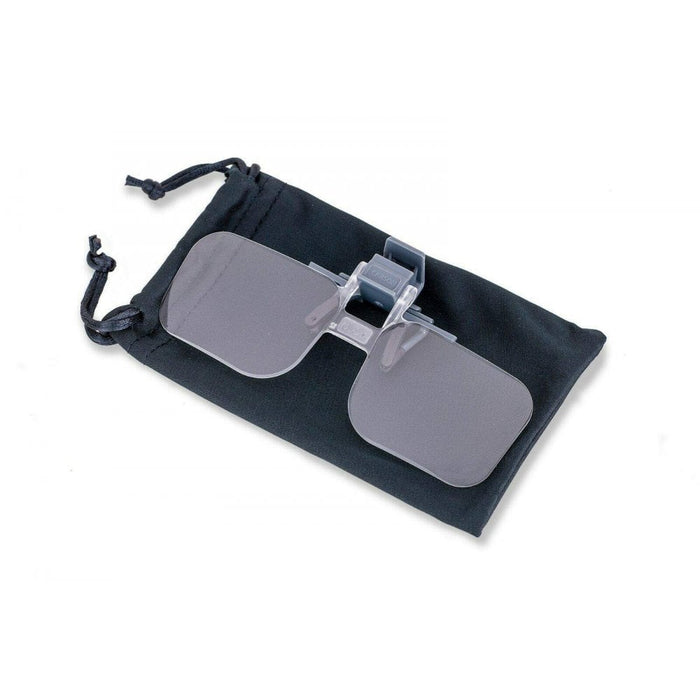 Carson 2x Magnifying Glasses Clip On & Flip