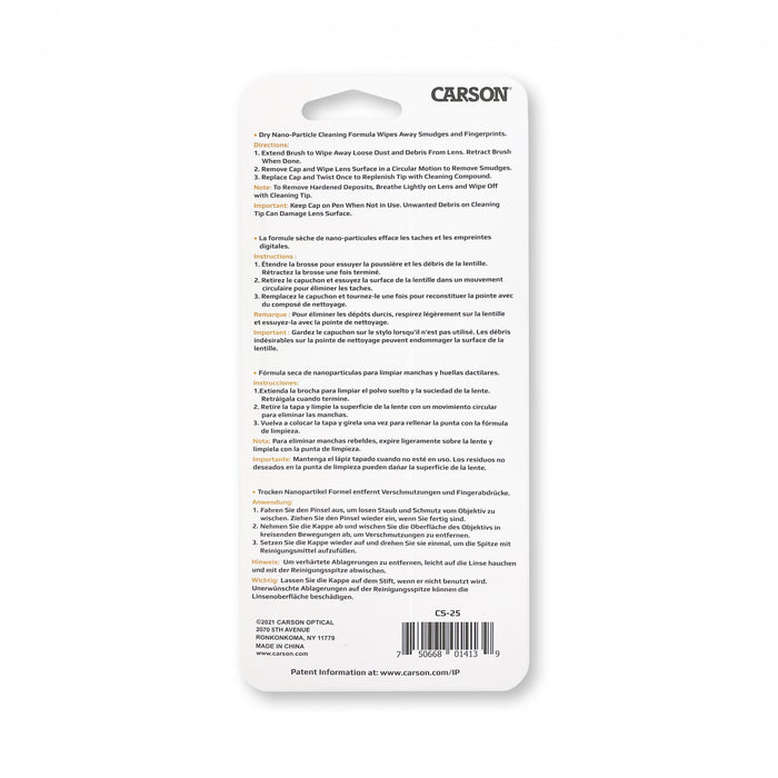 Carson C6 Lens Cleaner Pen