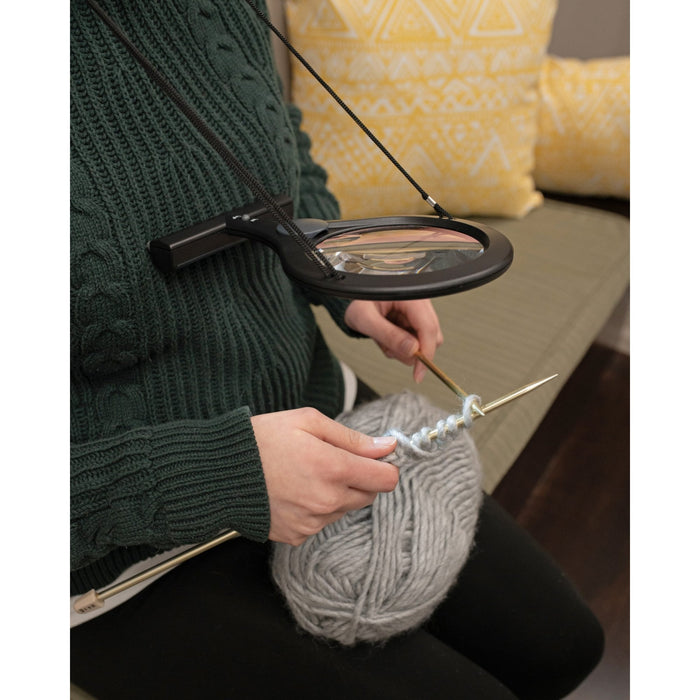 Carson Crafter's Hands-Free LED 2x Magnifier