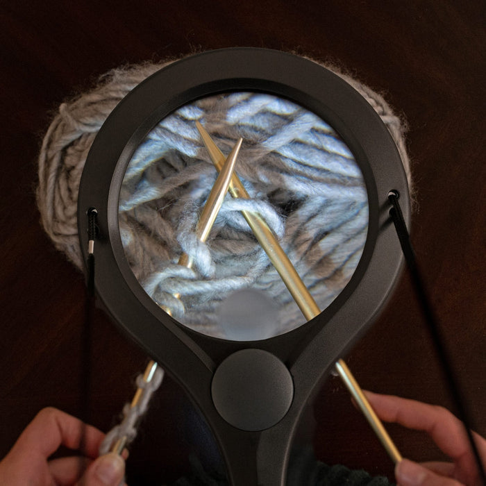 Carson Crafter's Hands-Free LED 2x Magnifier