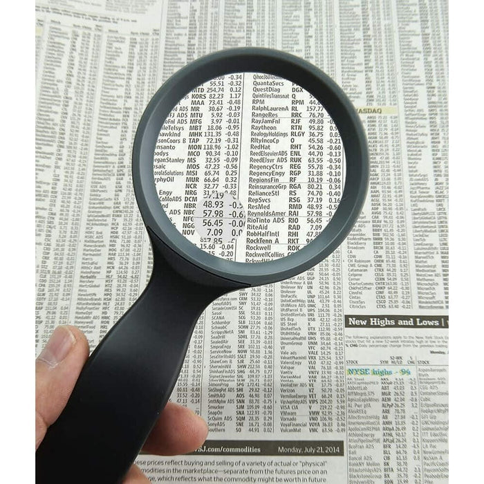 Carson Handheld 2.5x Magnifier with 5x Spot