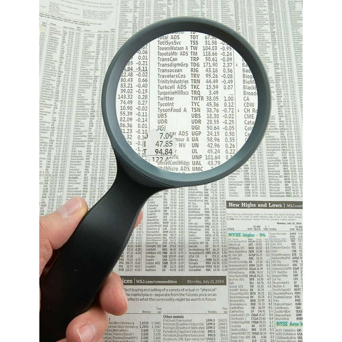 Carson Handheld 2x Magnifier with 4.5x Spot