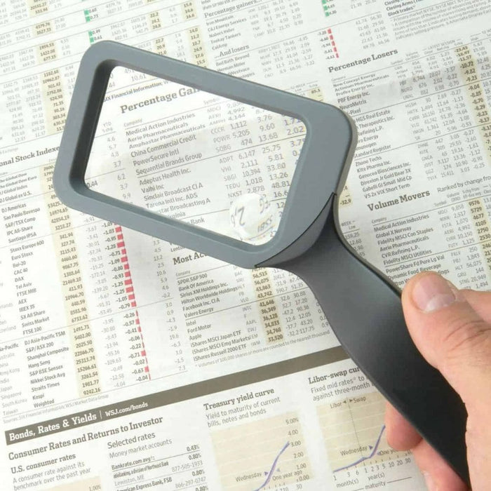 Carson Handheld 2x Magnifier with 6.5x Spot