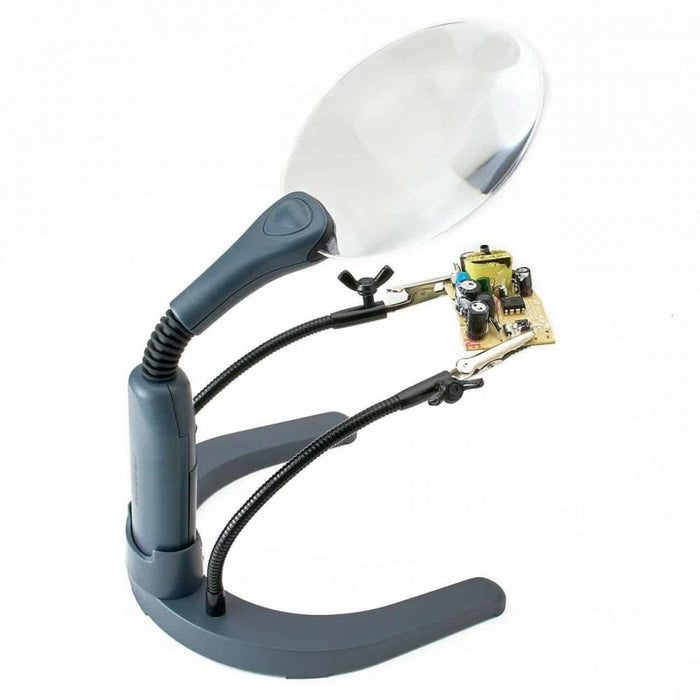 Carson Helping Hands LED Clip Magnifier