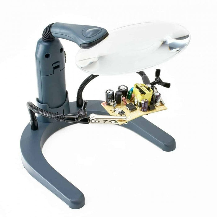 Carson Helping Hands LED Clip Magnifier