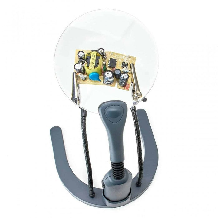 Carson Helping Hands LED Clip Magnifier
