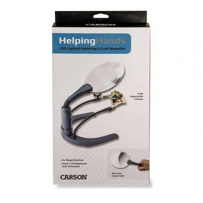 Carson Helping Hands LED Clip Magnifier