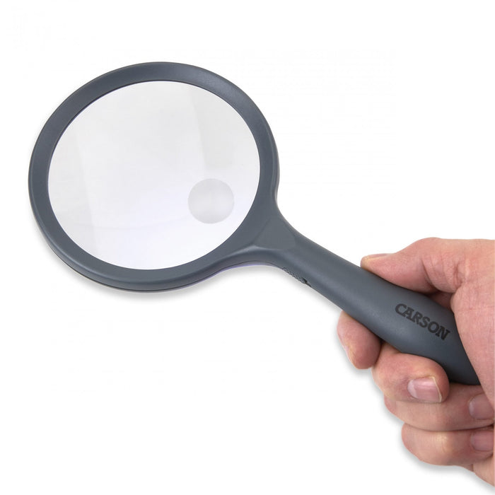 Carson Lighted Handheld 2x Magnifier