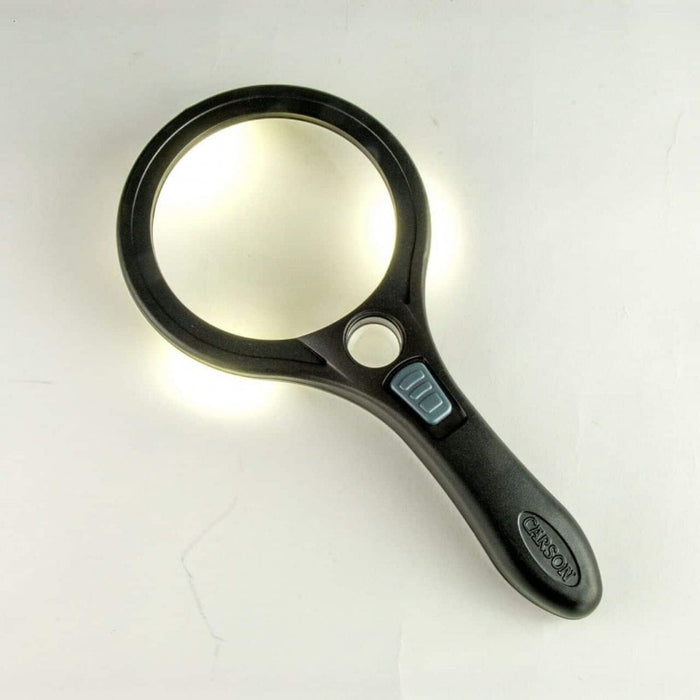 Carson Lumé Handheld LED 2.5x Magnifier