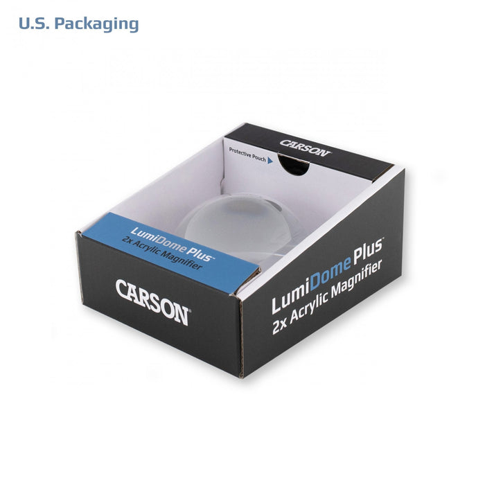 Carson LumiDome Plus 2x Loupe Magnifier