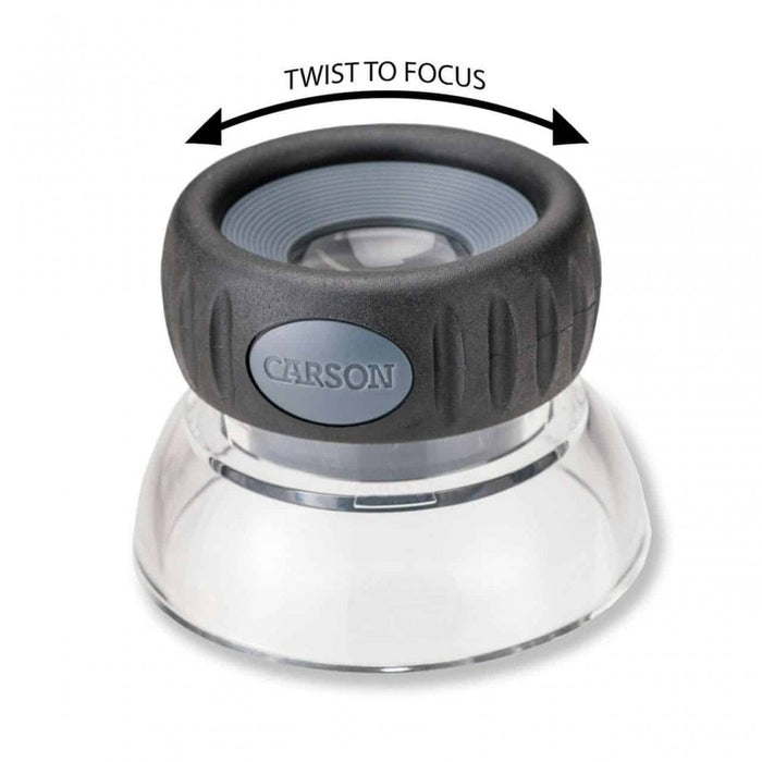 Carson LumiLoupe 10.5x Focusing Loupe