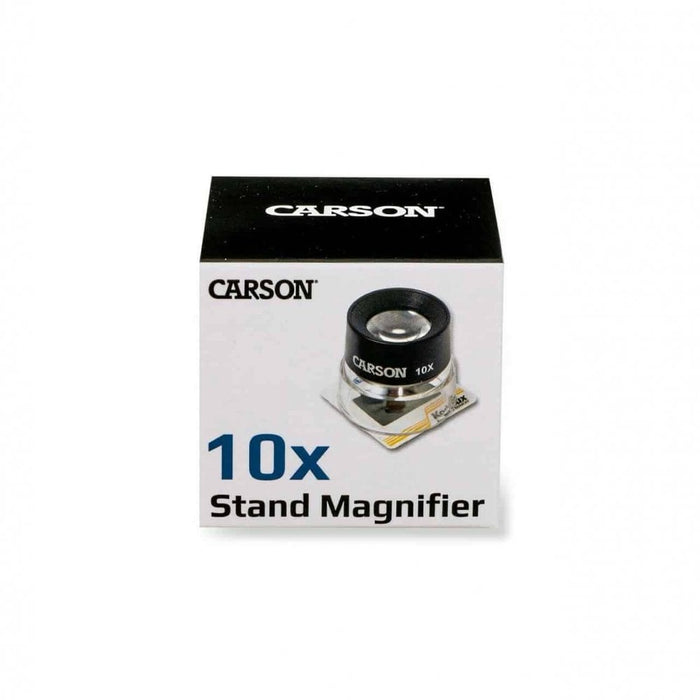 Carson LumiLoupe Small 10x Stand Magnifier