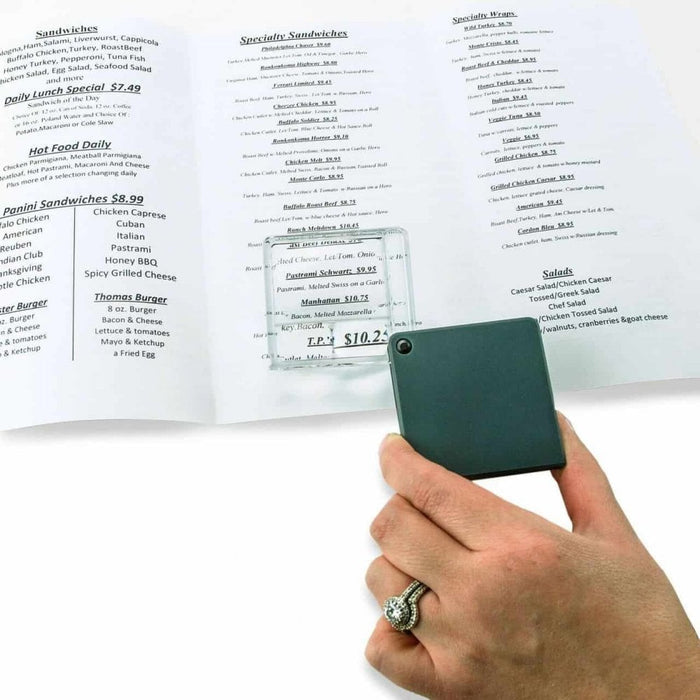 Carson MagniFlip Plus Magnifier 7x, 5x, 2.5x