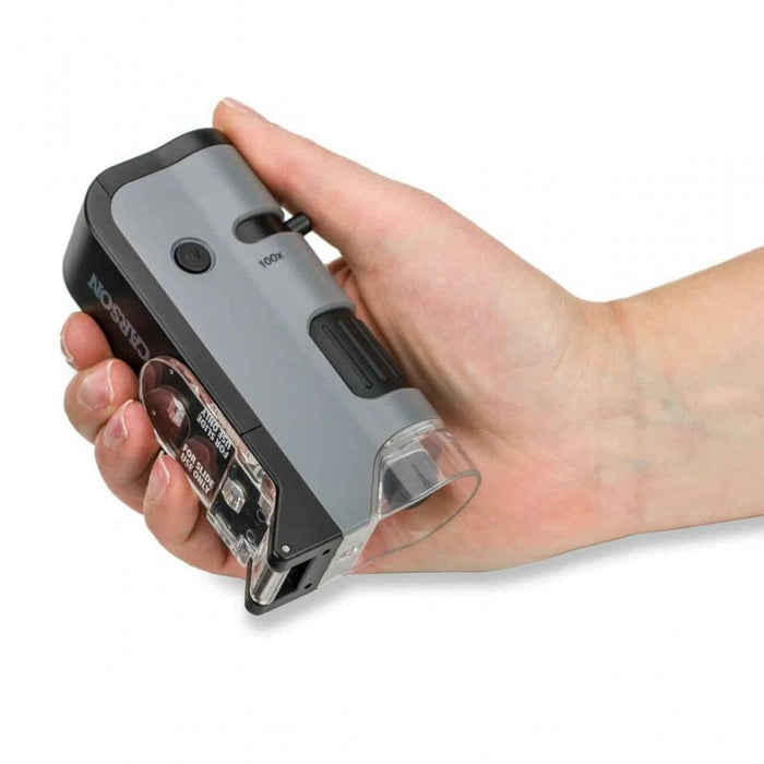 Carson MicroFlip LED Pocket Microscope