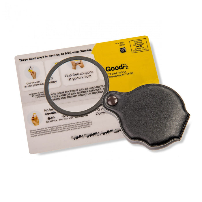 Carson Slide-Open 4x Pocket Magnifier