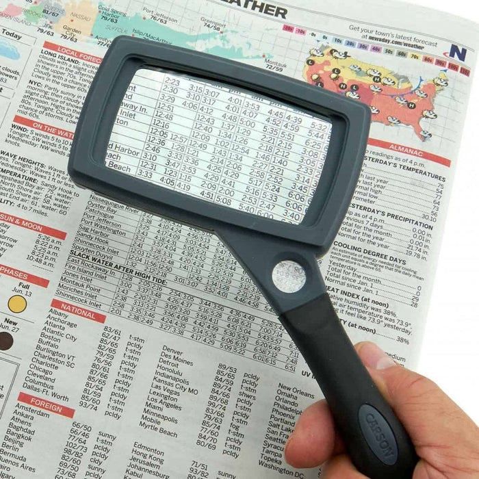 Carson SureGrip Rectangular Magnifier
