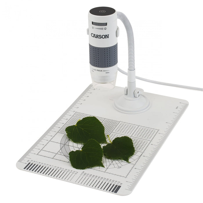 Carson USB Digital Microscope with LED & Flexible Stand