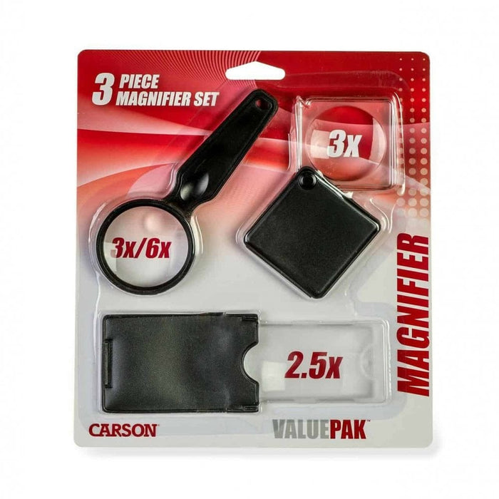 Carson Value Pack Magnifier Set